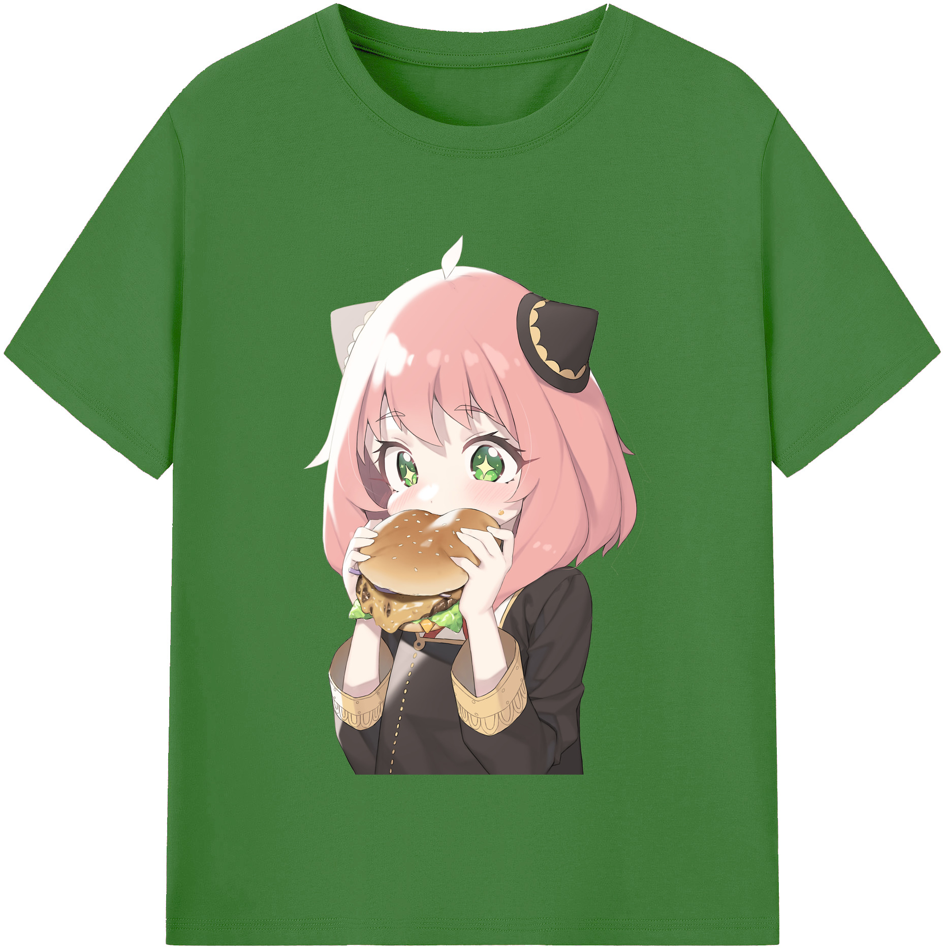 （画像用） SPY×FAMILY间谍家家酒 レディースカジュアルプリントTシャツ（綿100％）